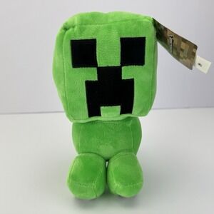 Minecraft Plush 9" Creeper Piggy Coin Bank 2022 Jay Franco Mojang - New With Tag